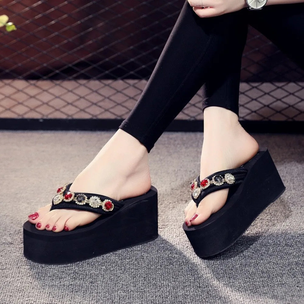 Slippers Women Flip Flops Personalized Non Slip Suitable for Outdoor Wear