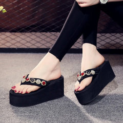 Slippers Women Flip Flops Personalized Non Slip Suitable for Outdoor Wear