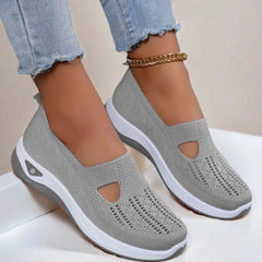 Summer Shoes for Elderly Women Breathable Anti Slip Soft Sole Casual