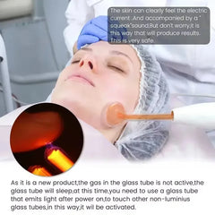 Handheld Electric For Face Skin Beauty Tools Portable High Frequency Facial Therapy