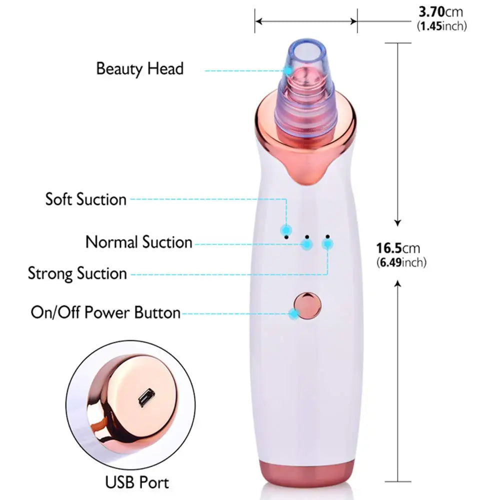 Electric Vacuum Blackhead Acne-removing Artifact Black Spot Pore Cleaner