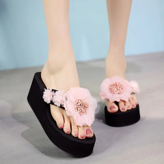 Slippers Women Flip Flops Personalized Non Slip Suitable for Outdoor Wear