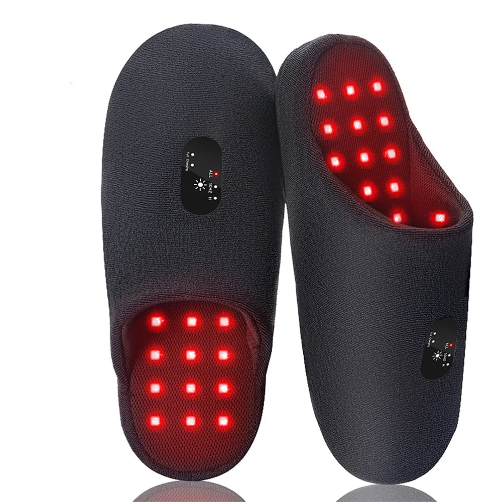 Astarexin Red Light Therapy Slippers Rechargeable 460nm For Feet Therapy Device