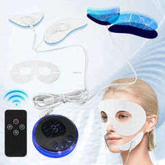 EMS Facial Massager Current Muscle Stimulator 8 Modes 19 Levels Facial Lifting