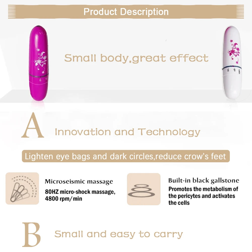 Electric Eye Massager Vibration Beauty Massage Device