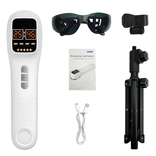 Handheld Face Body Red Light Infrared Beauty Device Skin Rejuvenation
