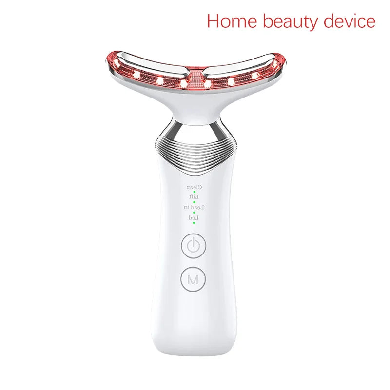 EMS Neck Photon Beauty Lifting Machine Facial Treatment Massager