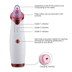 Electric Vacuum Blackhead Acne-removing Artifact Black Spot Pore Cleaner